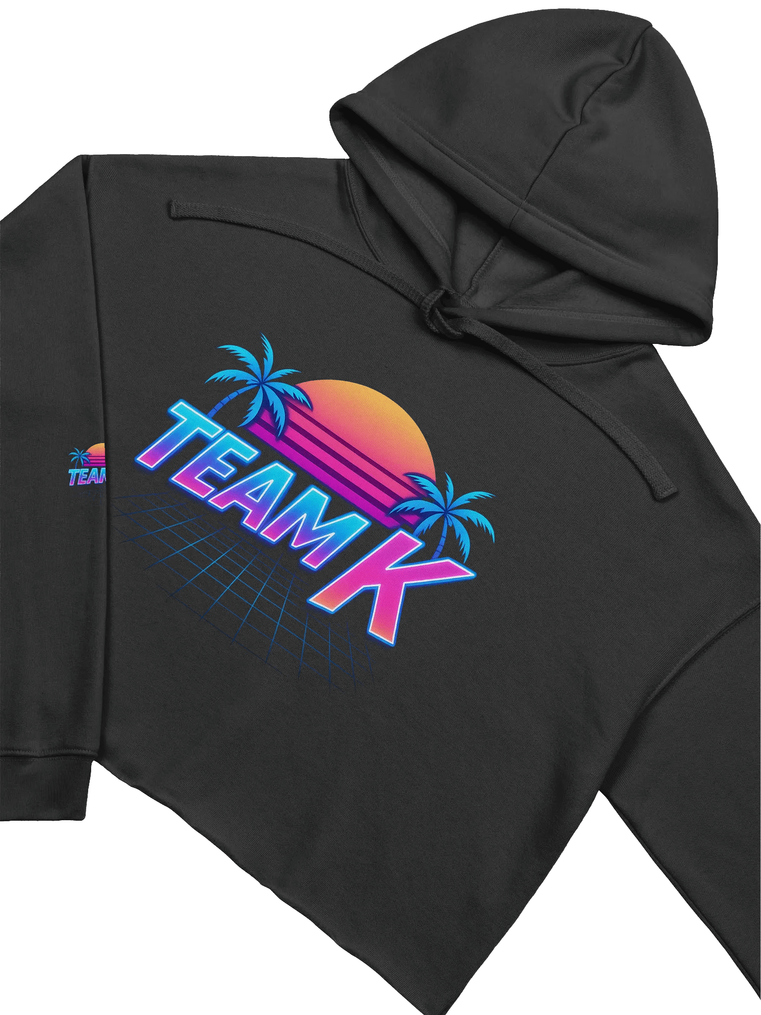 Team K 1980's Crop Hoodie product image (25)