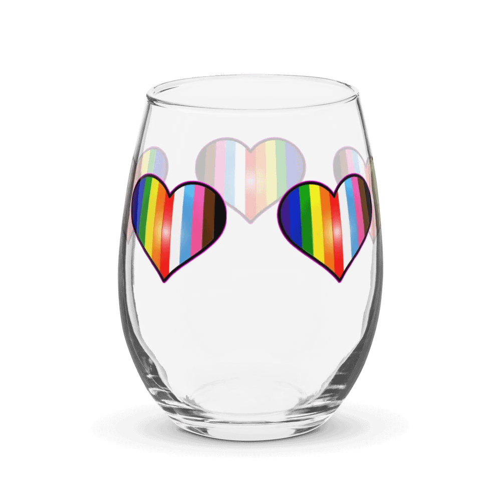 Love is Love Wine Glass product image (2)