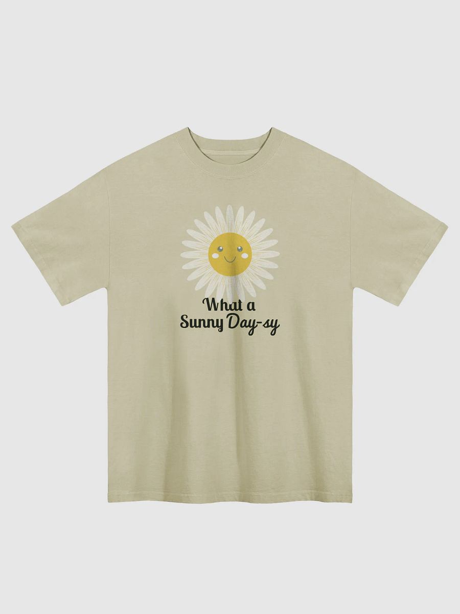 What a Sunny Day-sy Design Oversized T-Shirt by AS Colour 5082 | Premium Faded Tee for Casual Style product image (1)