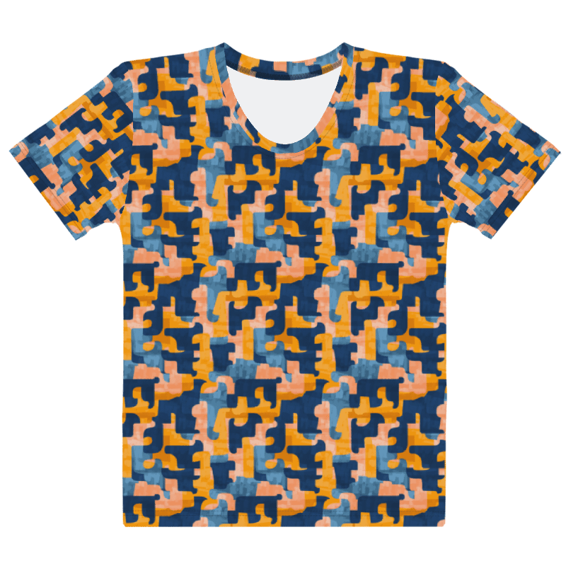 Flowing Shapes | Women's Crew Neck T-Shirt product image (5)
