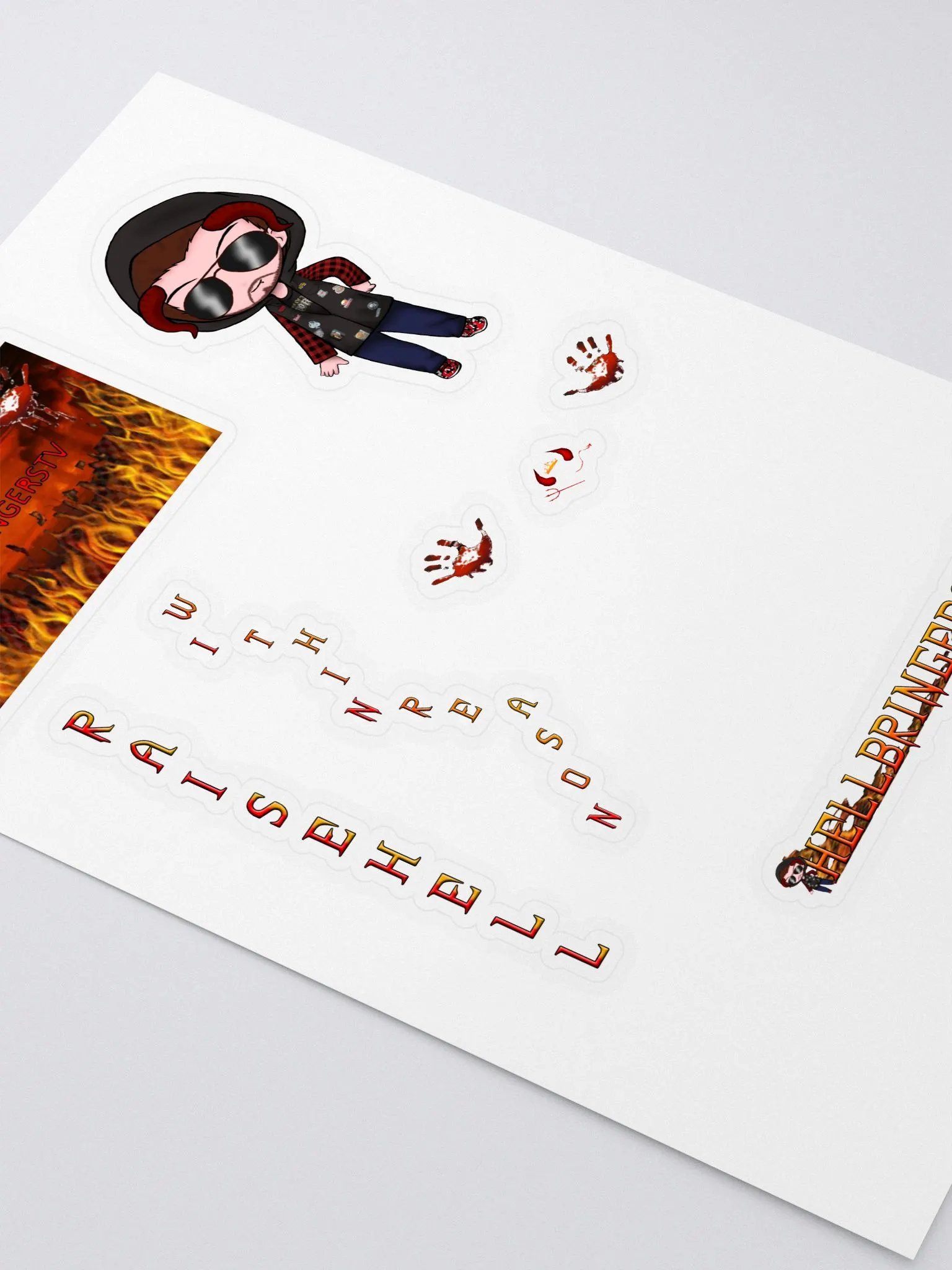 HELLBRINGERSTV STICKERS product image (3)