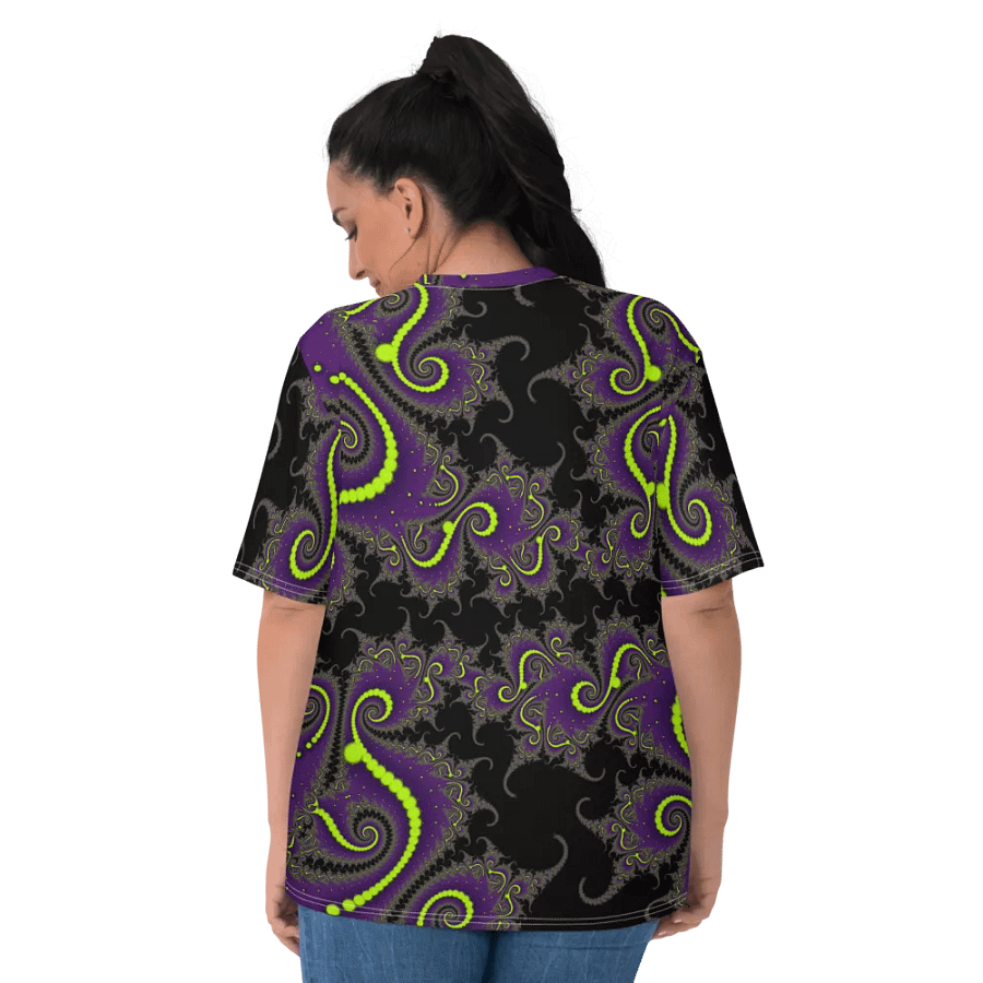 Fractal women's T-shirt - Acid Nights product image (12)