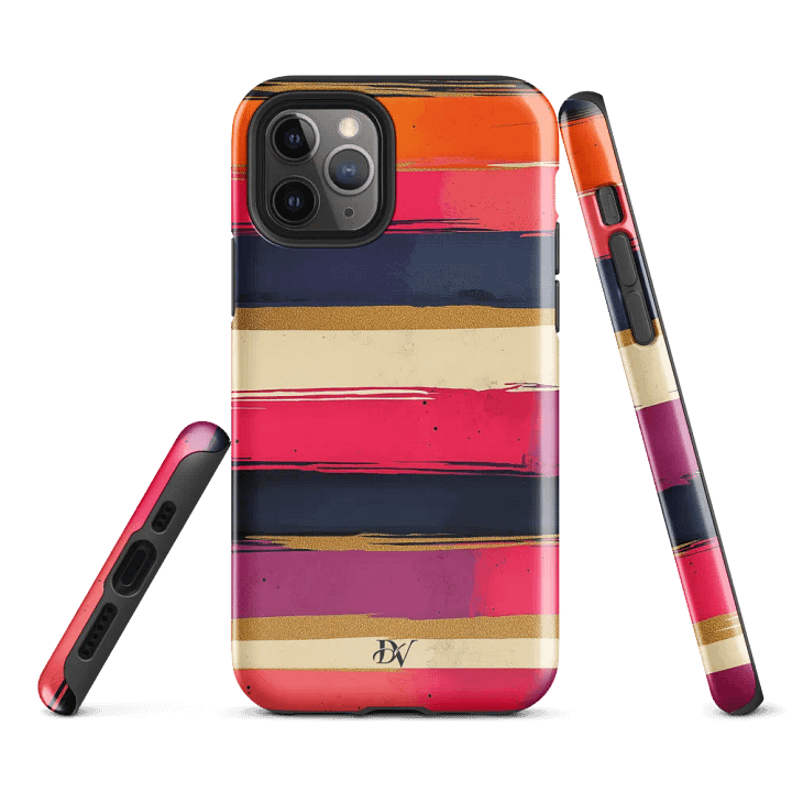 Sunset Stripes iPhone Case product image (1)