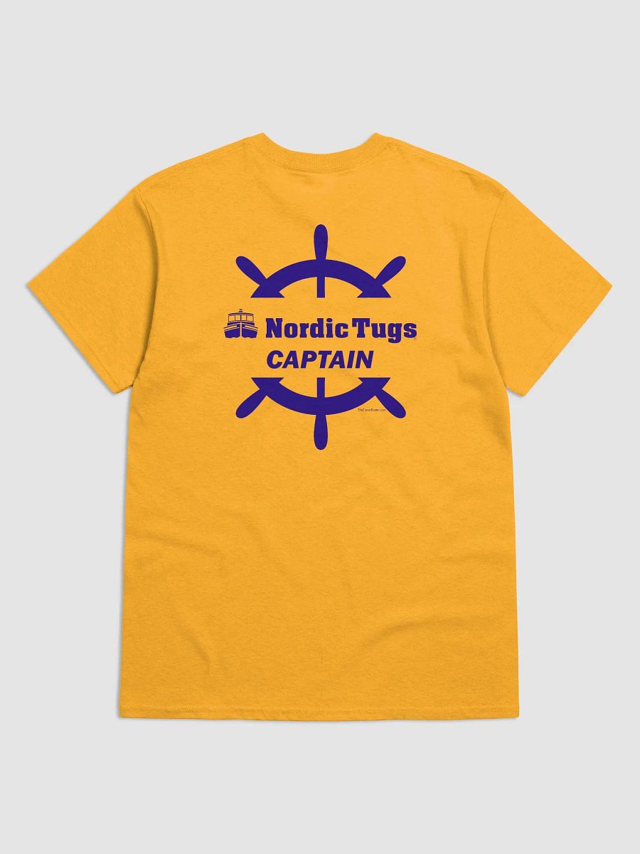 Nordic Tug Captain - T-Shirt - Light Shirt w/Blue Logo product image (4)