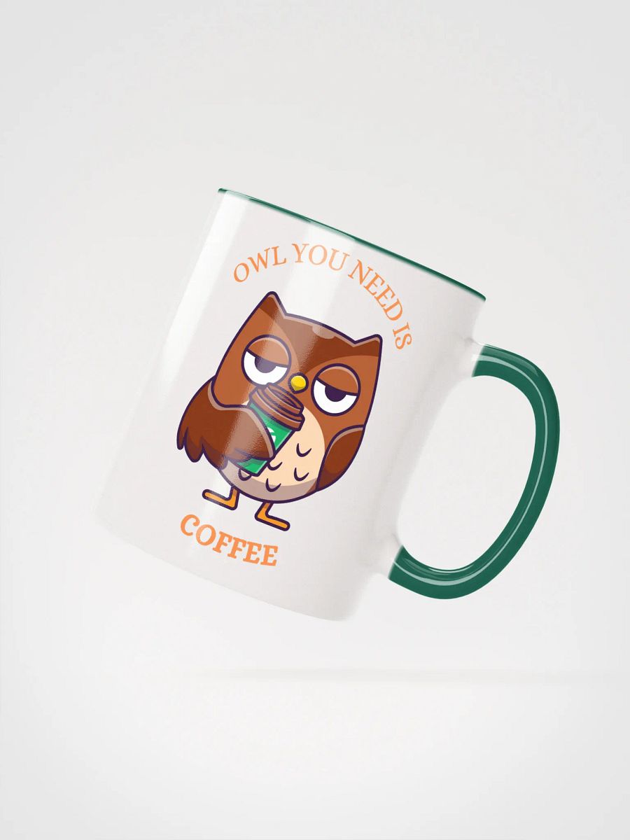 Coffee Owl Ceramic Mug product image (2)