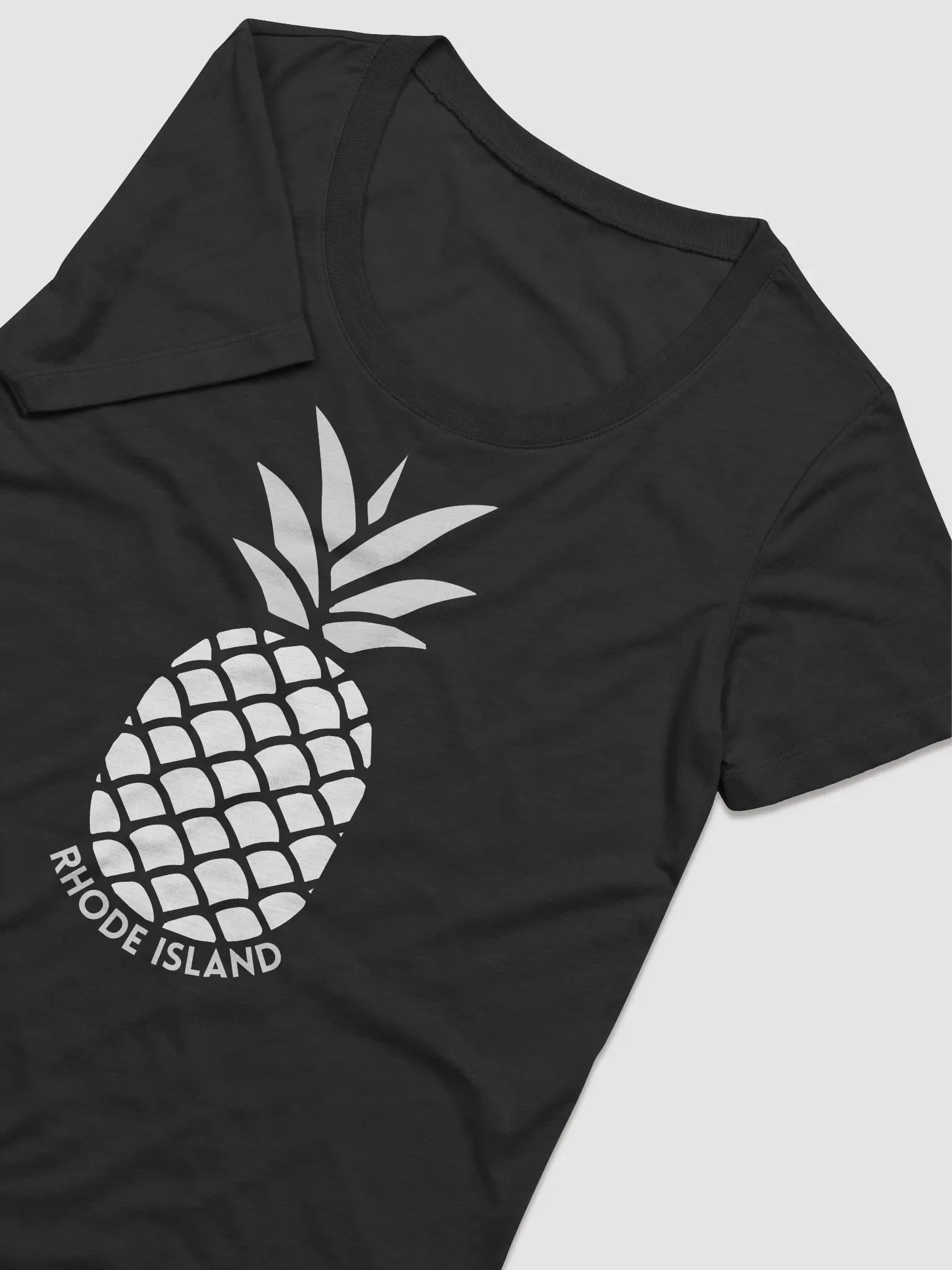 Ladies' Rhode Island Pineapple Triblend T-Shirt product image (3)