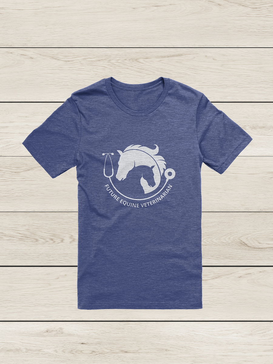 "Future equine veterinarian" t-shirt (dark background) product image (9)