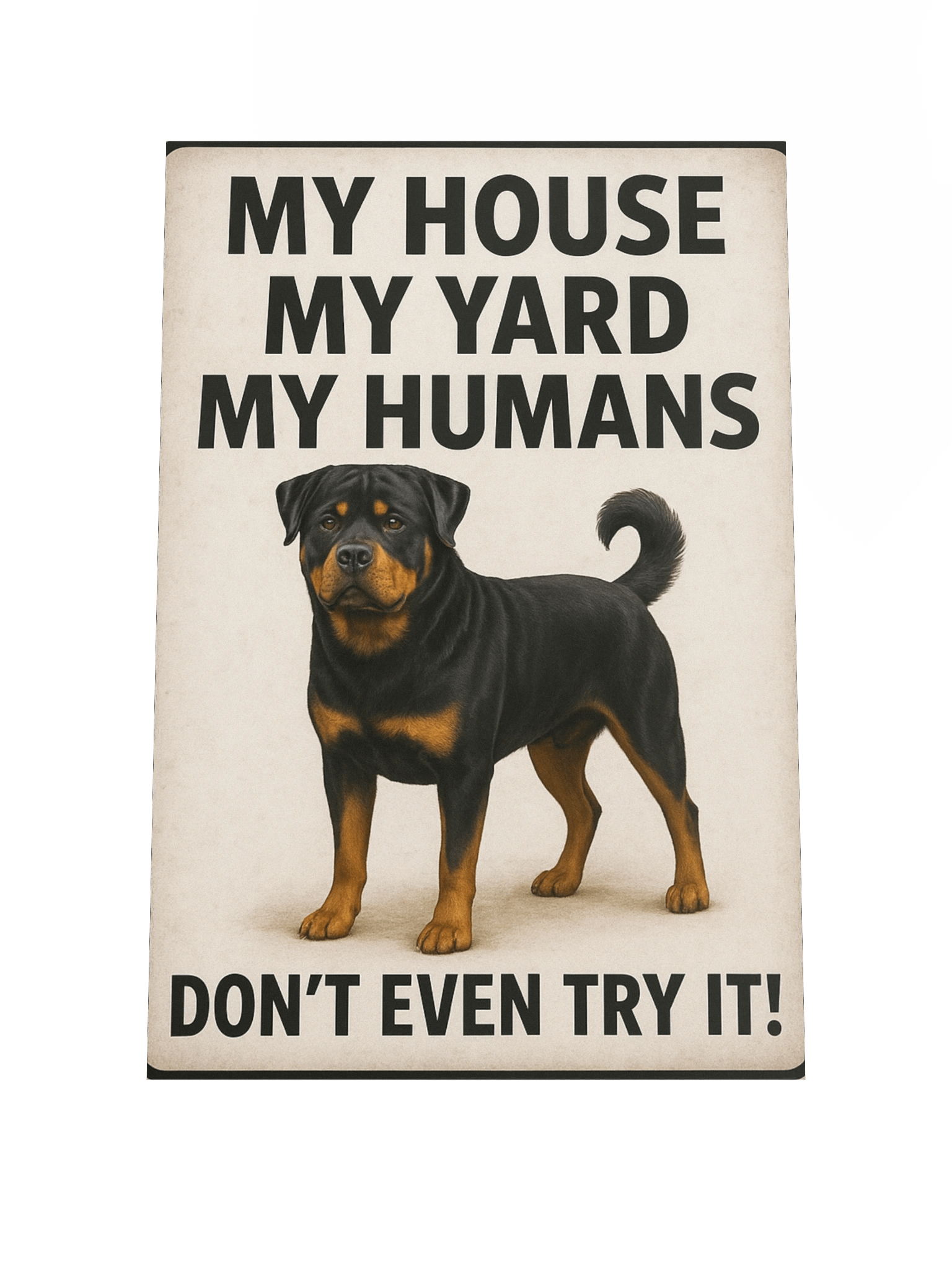 Guardian Rottweiler Poster product image (1)