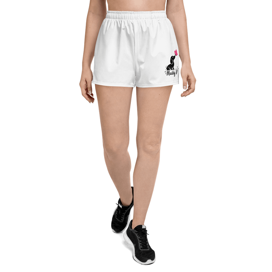 Maddy V Butterfly Puppy Athletic Shorts product image (2)