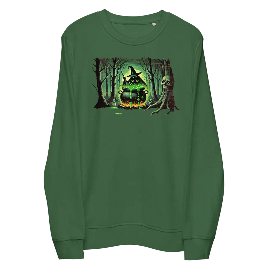Cauldron Monster Unisex Organic Sweatshirt product image (23)