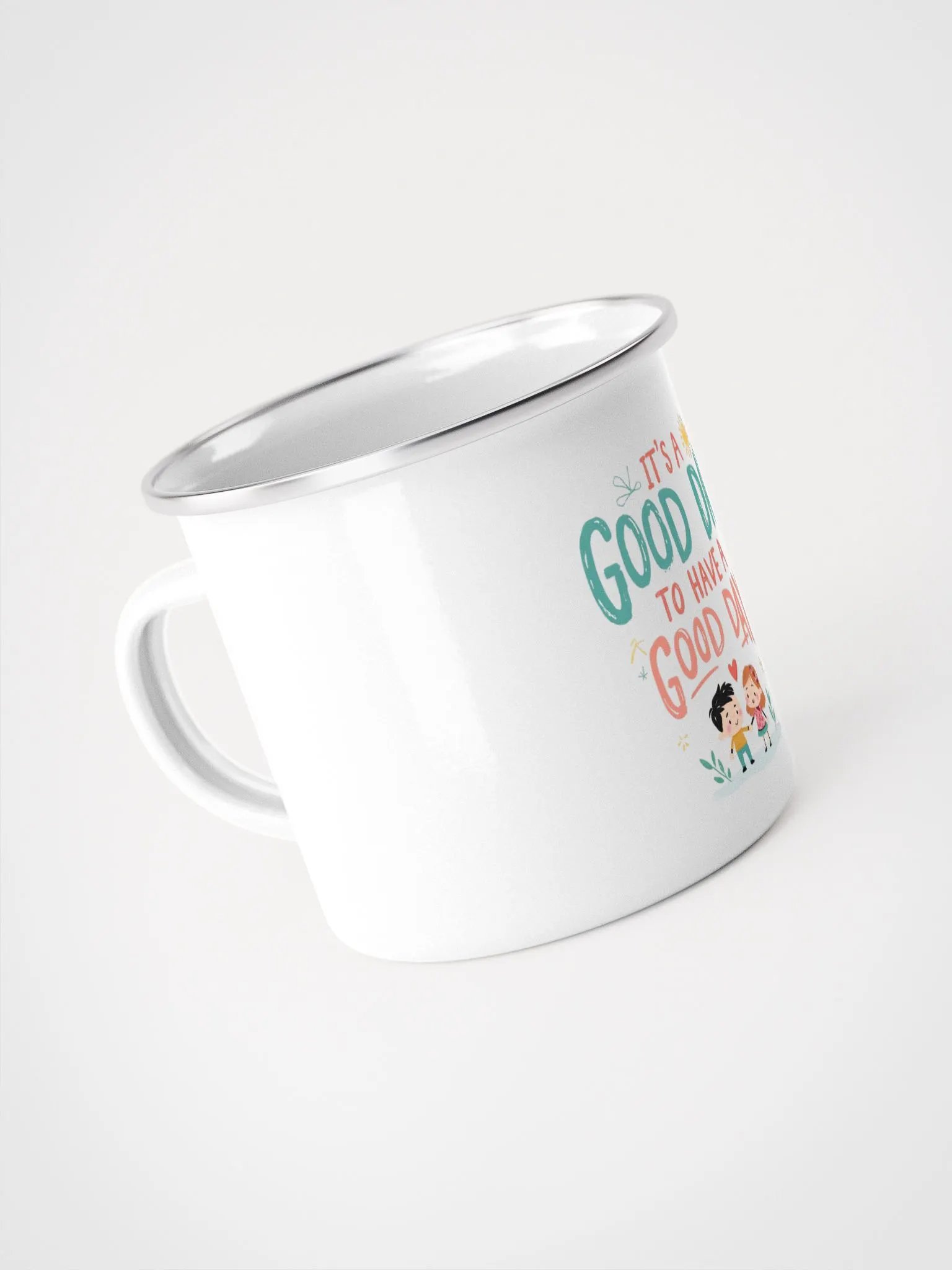Good Day Sunshine Enamel Mug product image (4)
