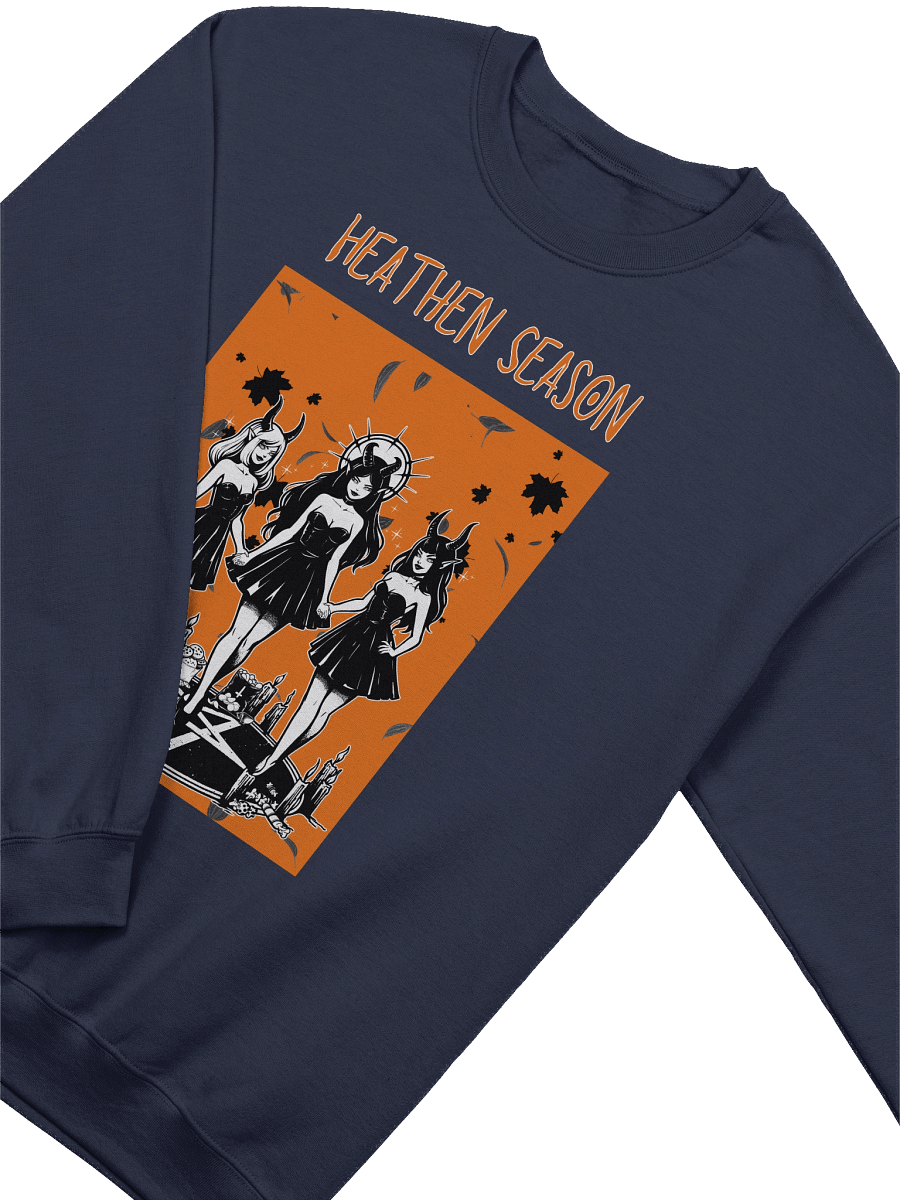 Halloween Edition It's Heathen Season Sweat Shirt Version 2 product image (21)