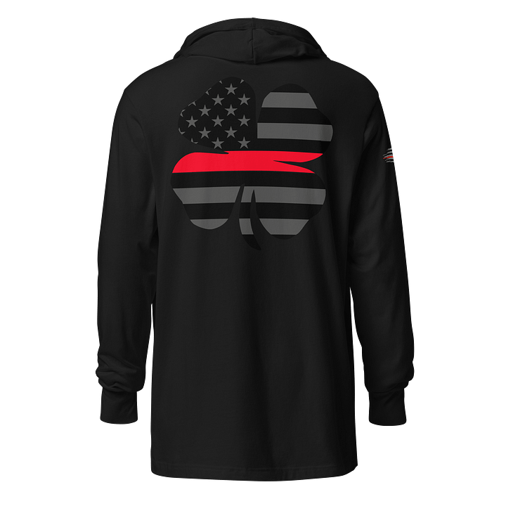 BLOODY RED LINE - Hooded Long Sleeve Tee product image (1)