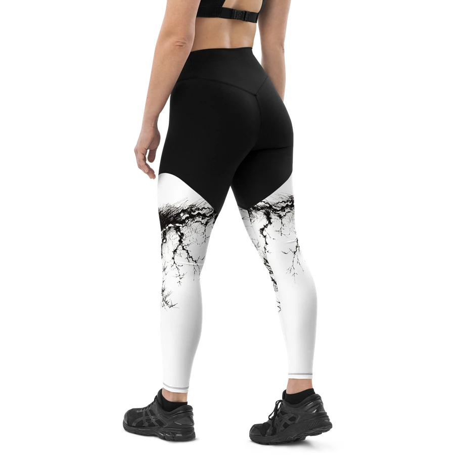 Bamboo Root All-Over Print Sports Leggings product image (26)