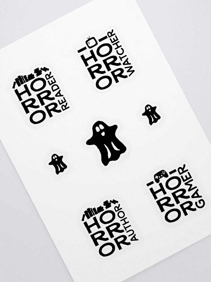 Horror Lover Sticker Sheet product image (1)