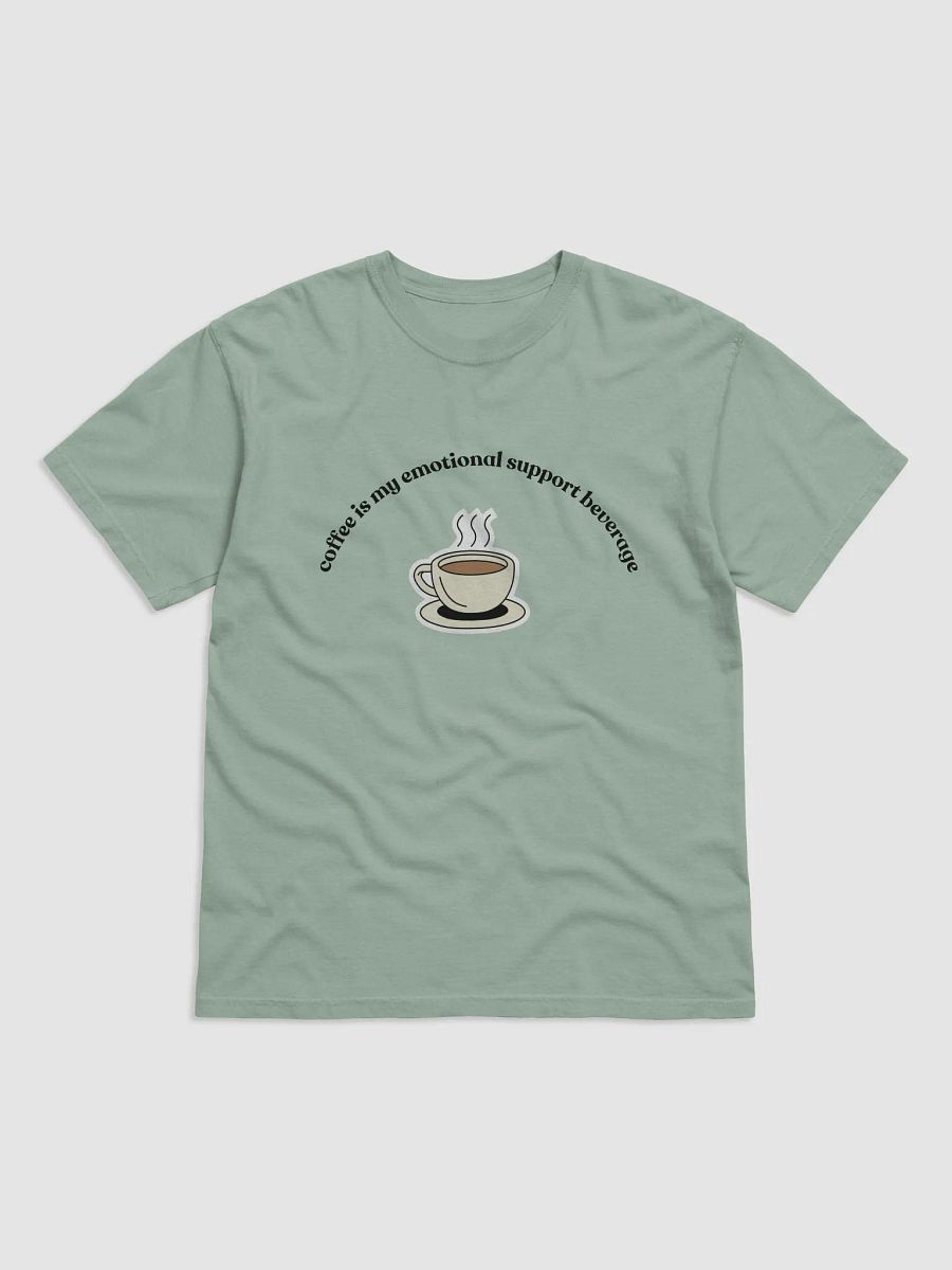 Coffee=Emotional Support T-Shirt (black) product image (1)