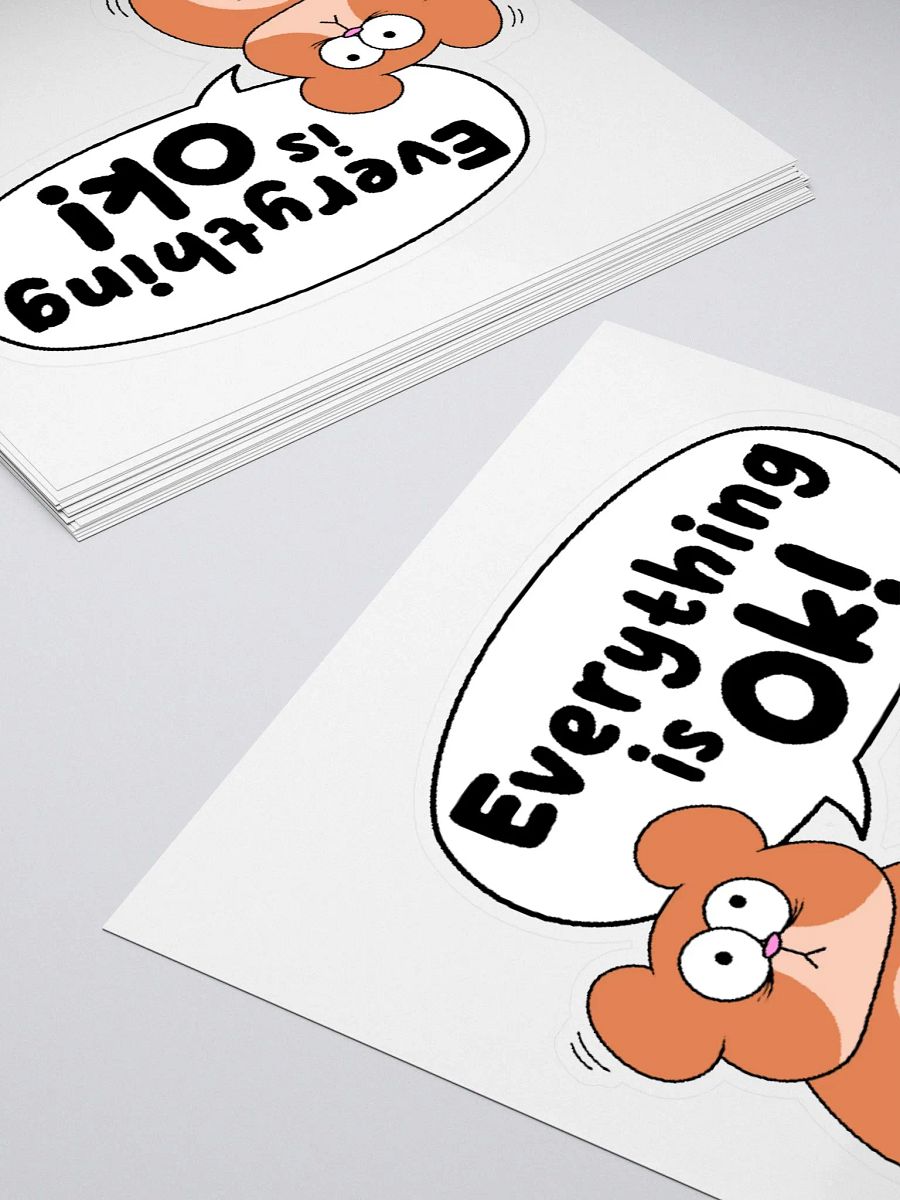 Everything Is Ok Sticker product image (4)