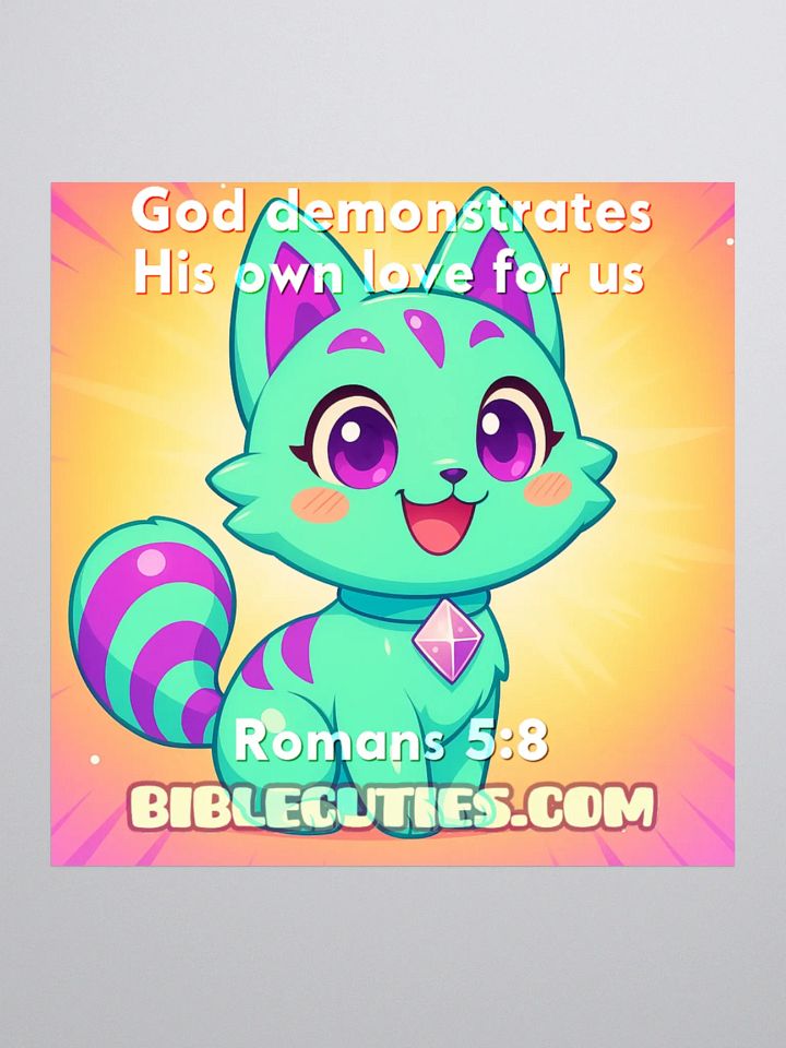 Bible Cuties Susanna - God demonstrates his own love for us Sticker product image (1)