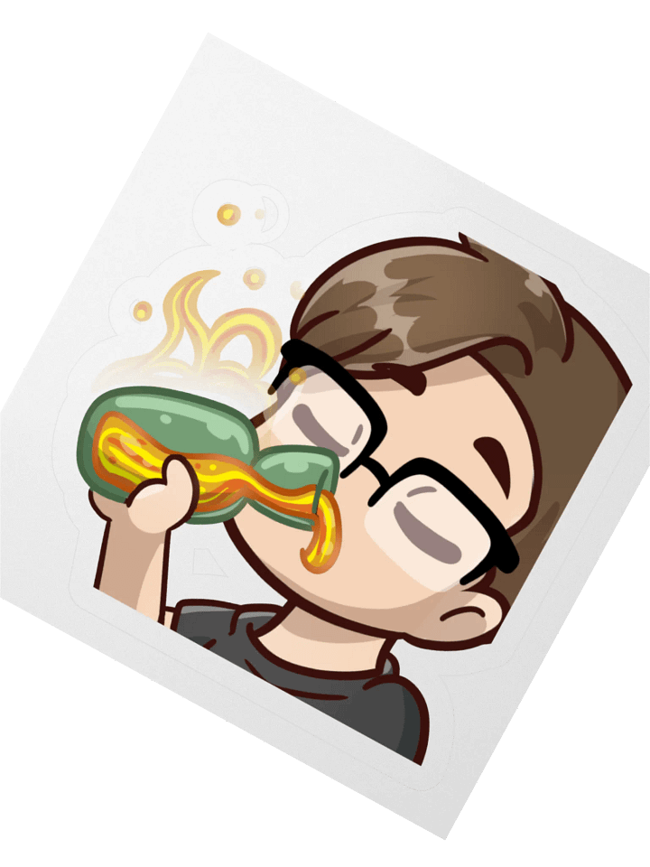 CrimsonStrife :Hydrate: Emote Sticker product image (3)