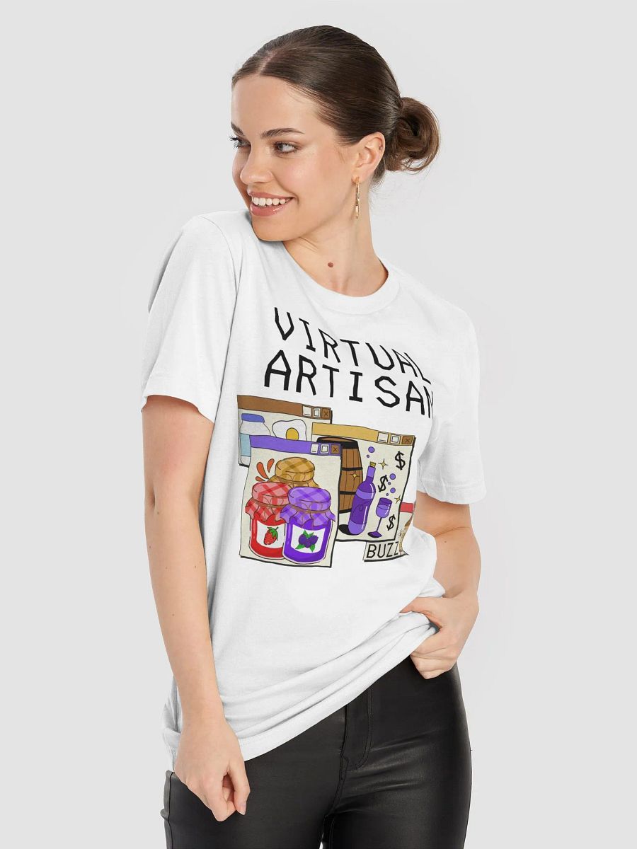 Virtual Artisan Tee - Black Text product image (108)