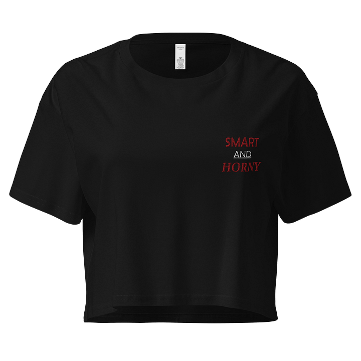 SMART & HORNY (EMBROIDERED) Black product image (1)