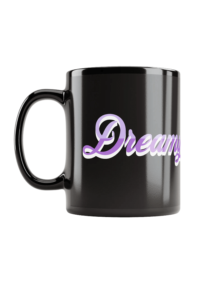 Merbit & Dreamy Black Glossy Mug product image (2)