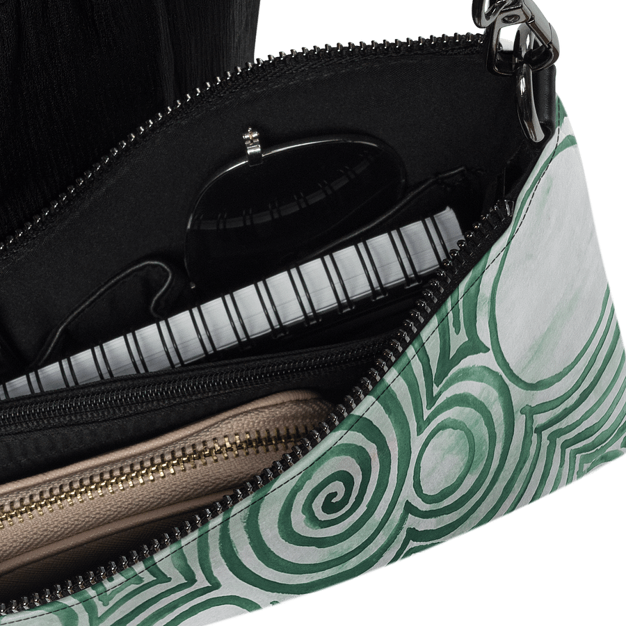 "Green Swirl" Purse product image (6)