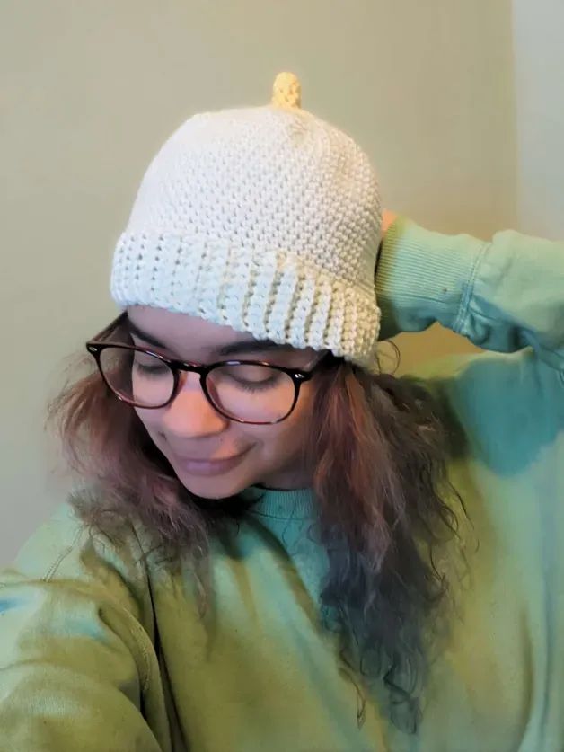 Tips Up Beanie Crochet Pattern product image (2)