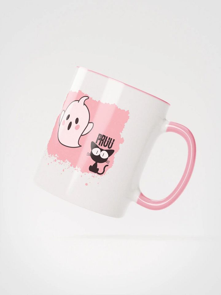 Ghost Hero Easily Startled By a Cat Ceramic Mug product image (2)