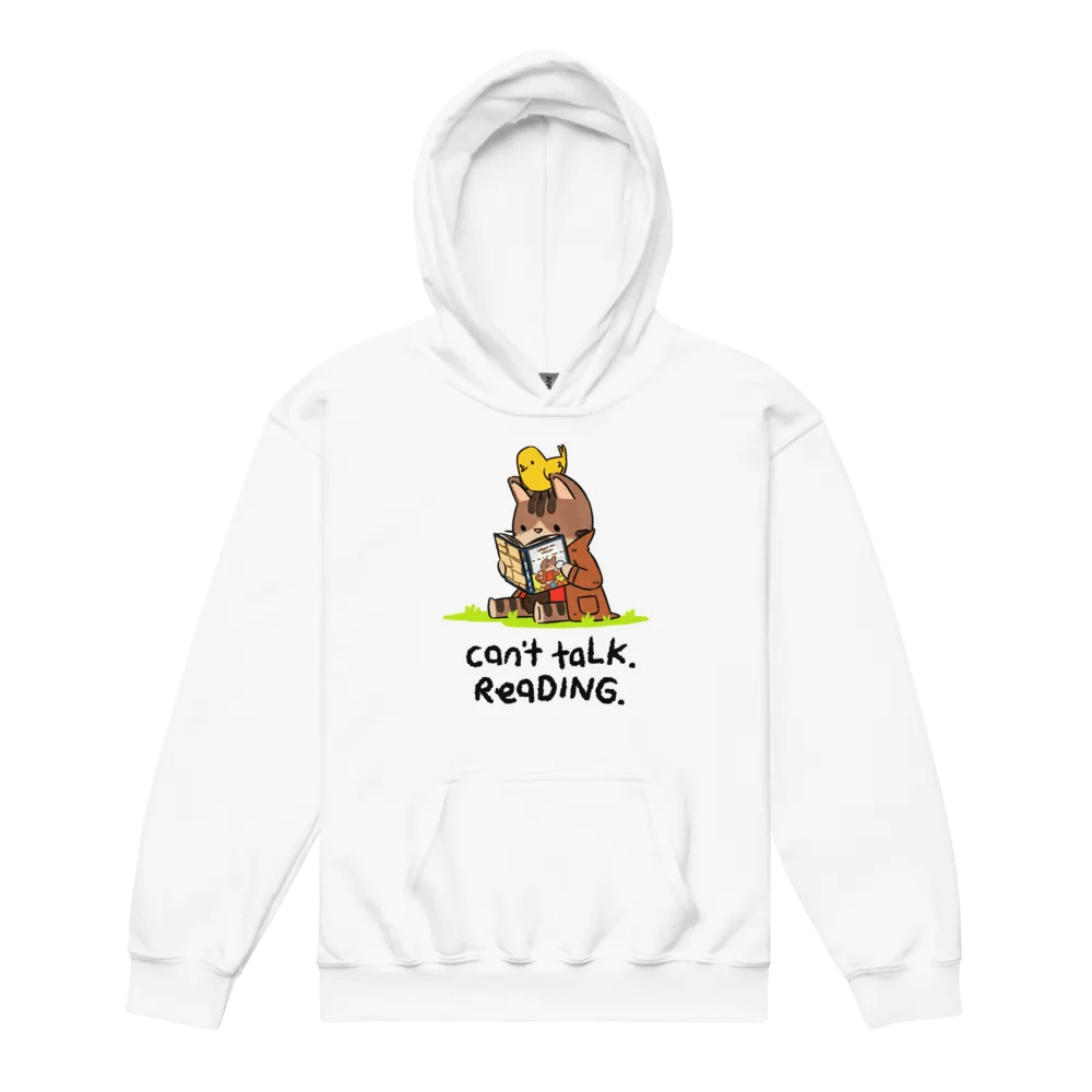 reading hoodie (kids) product image (1)