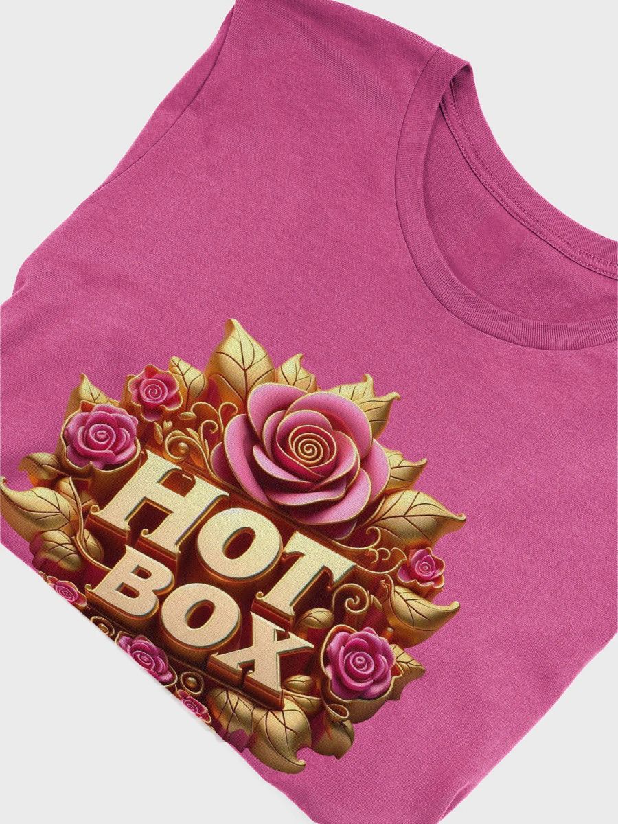 HOT BOX FAM GOLD ROSE LOGO TEE product image (52)