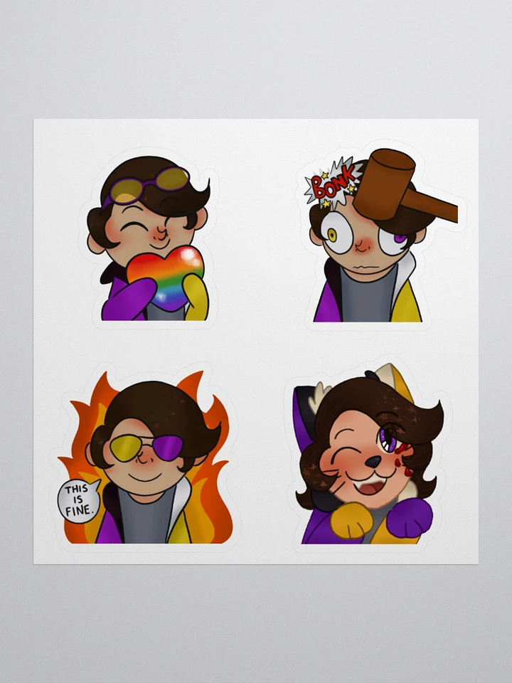 Sherbert Emote Sticker Collection product image (1)