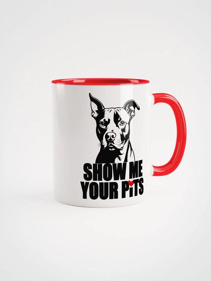SEPR Show Me Your Pits White/Red Mug product image (1)