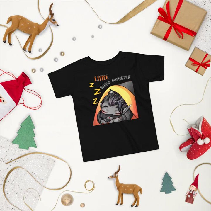 Little Sleep Monster Bella+Canvas Toddler Night Shirt product image (2)