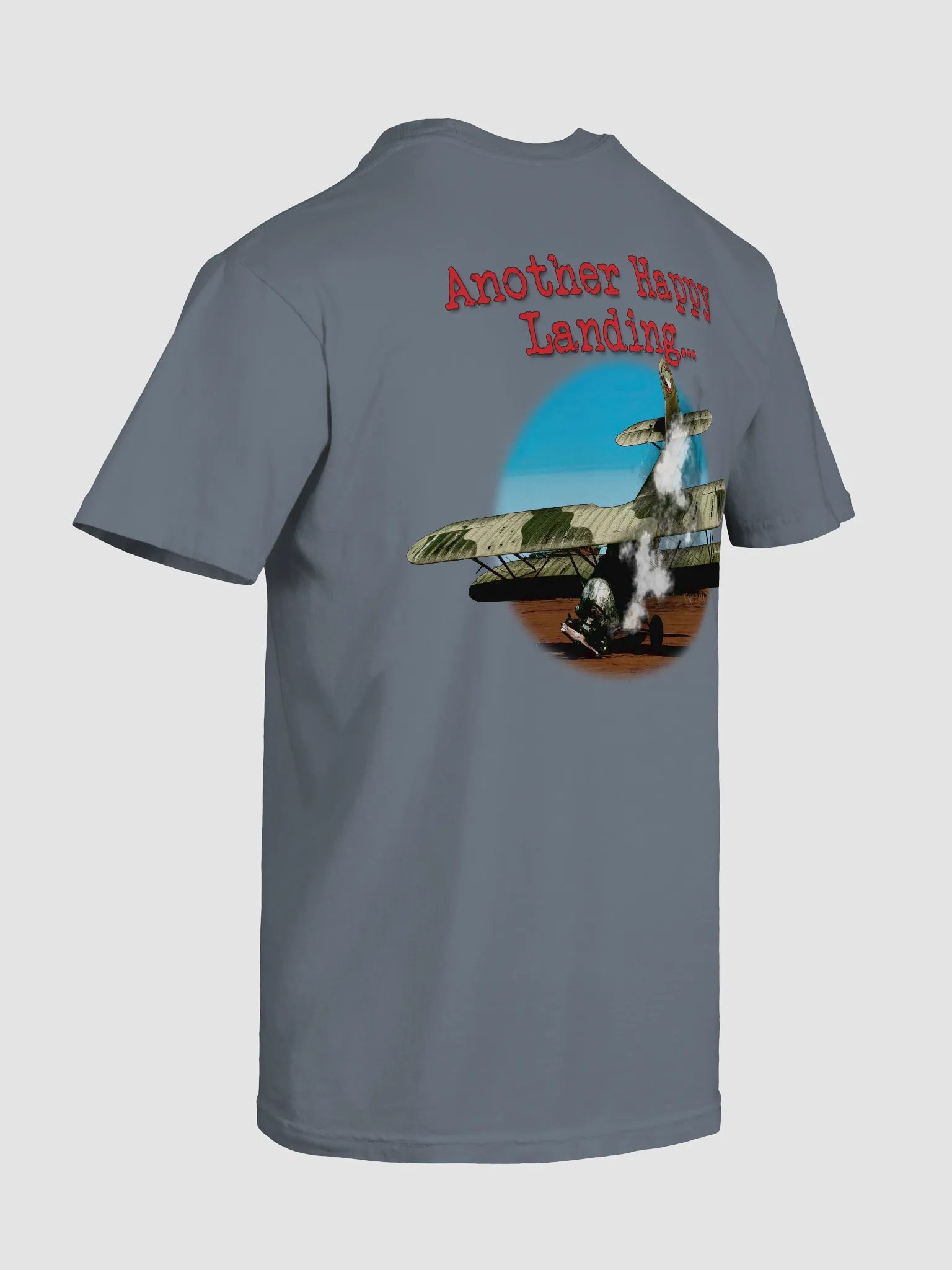 Wolfpack345 “Happy Landing PO-2” T-Shirt product image (90)