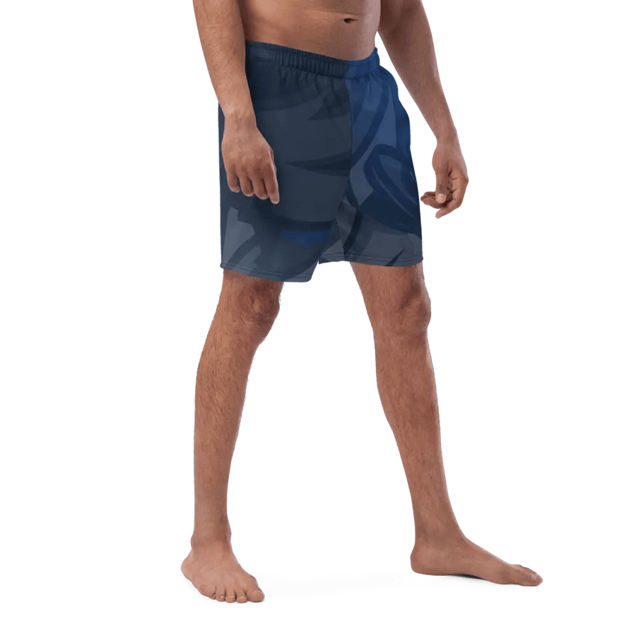 maillot de bain bleu avec design product image (8)