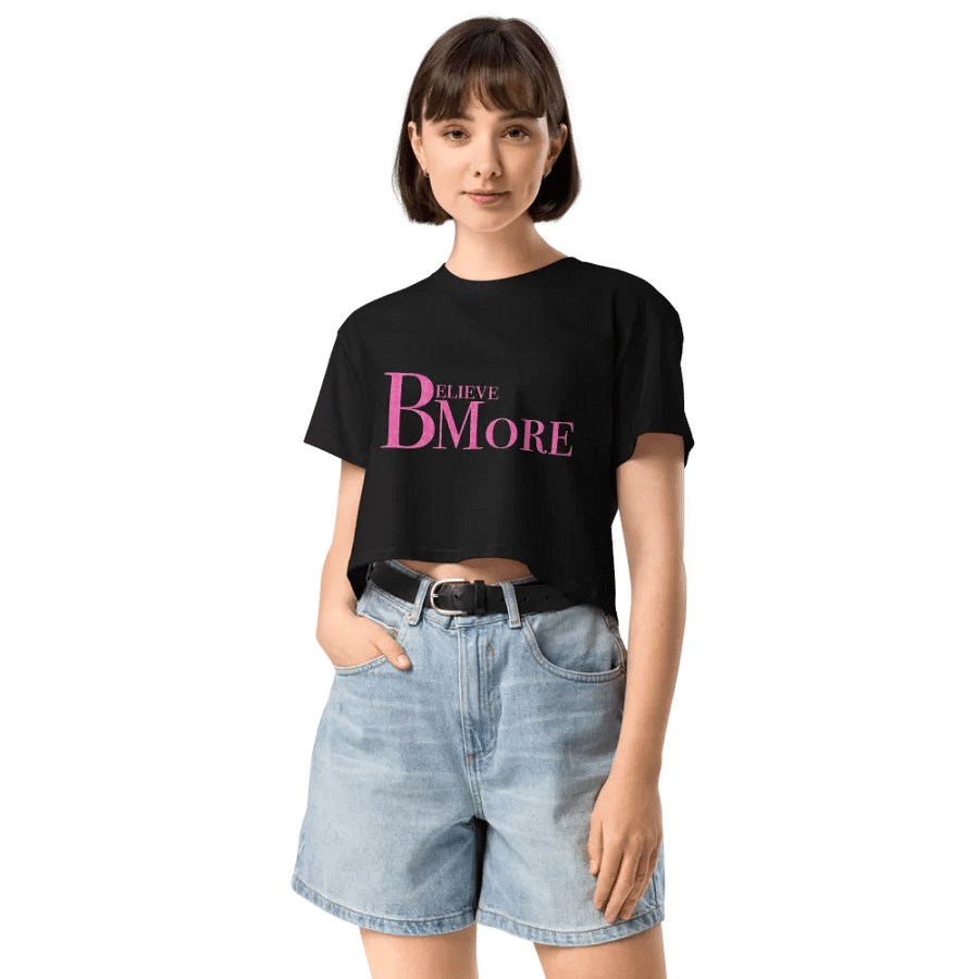 Believe Bmore Crop Top product image (12)