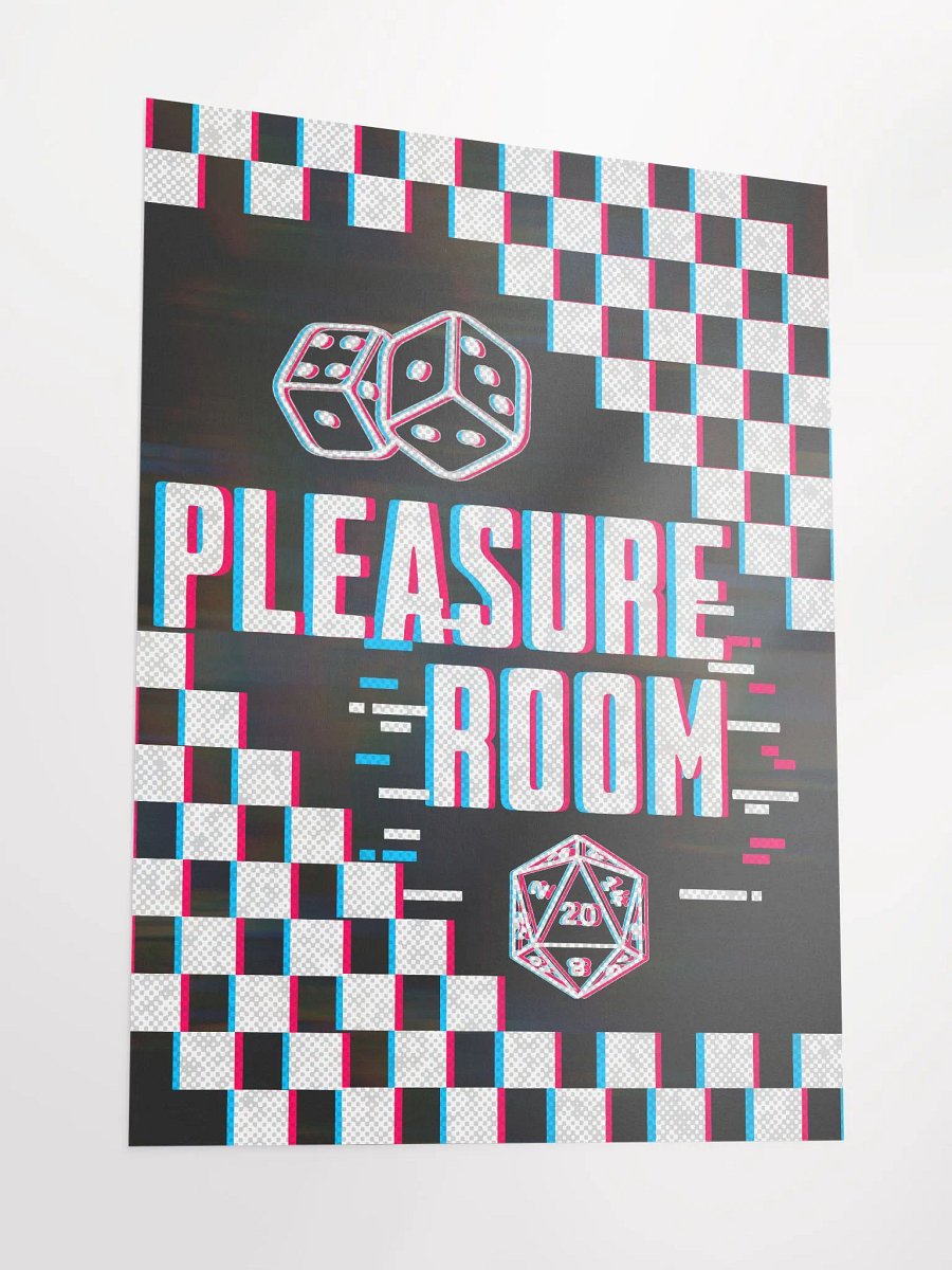 Glitch Game Room Poster for Board Gamers - 18