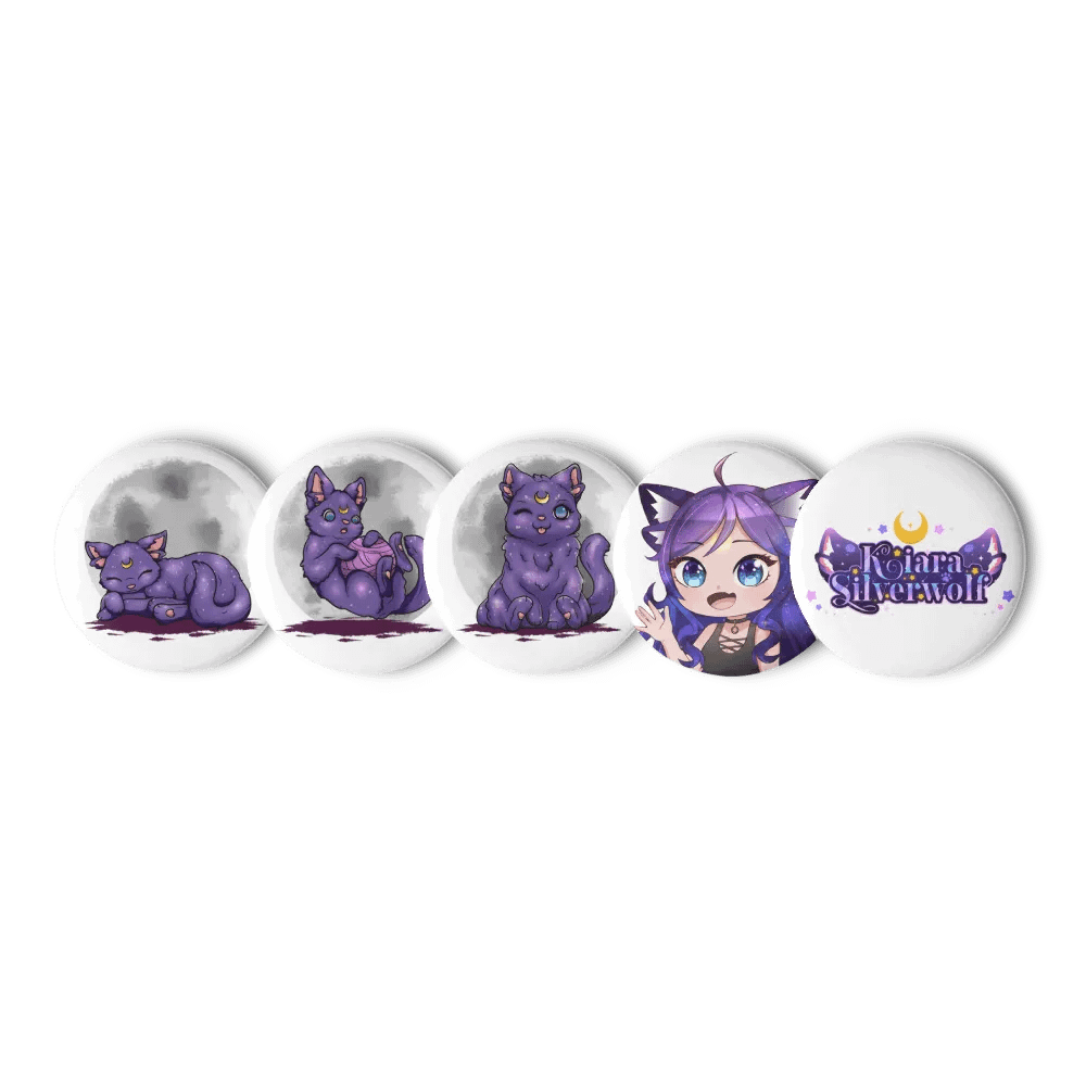 5-Piece Pin Set - White product image (1)