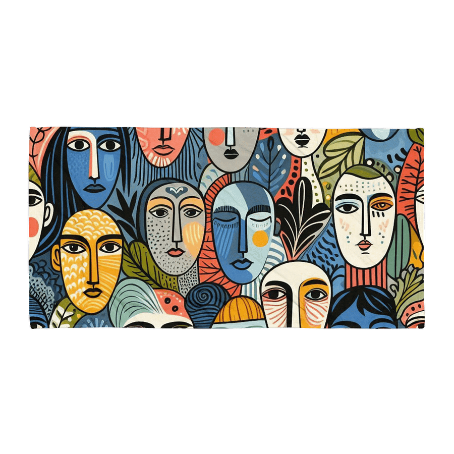 Faces Art Towel product image (1)
