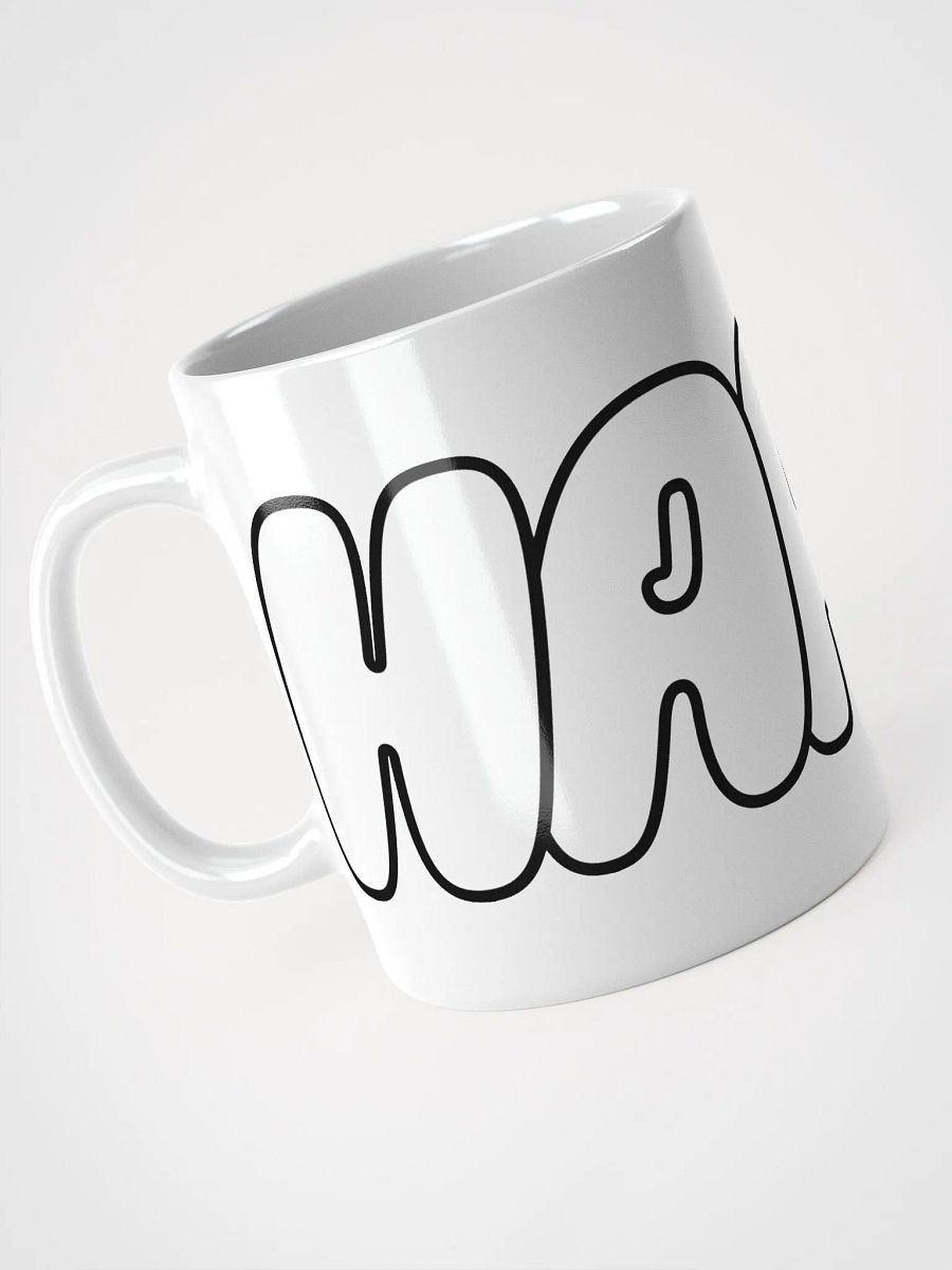 HAPPY White Glossy Mug product image (3)