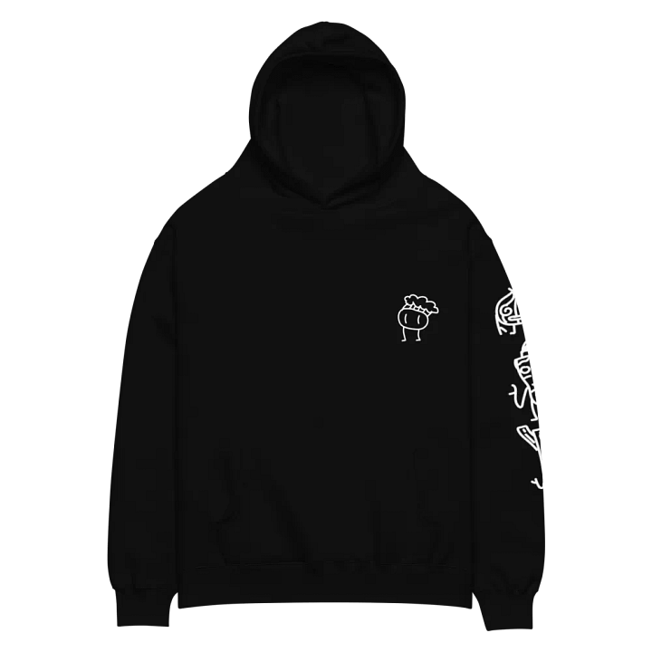 Food doodle hoodie product image (2)