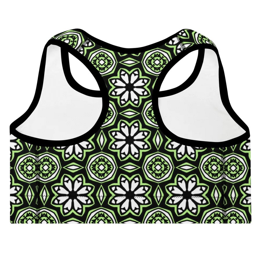 Agender Abstract (1) - Padded Sports Bra product image (4)