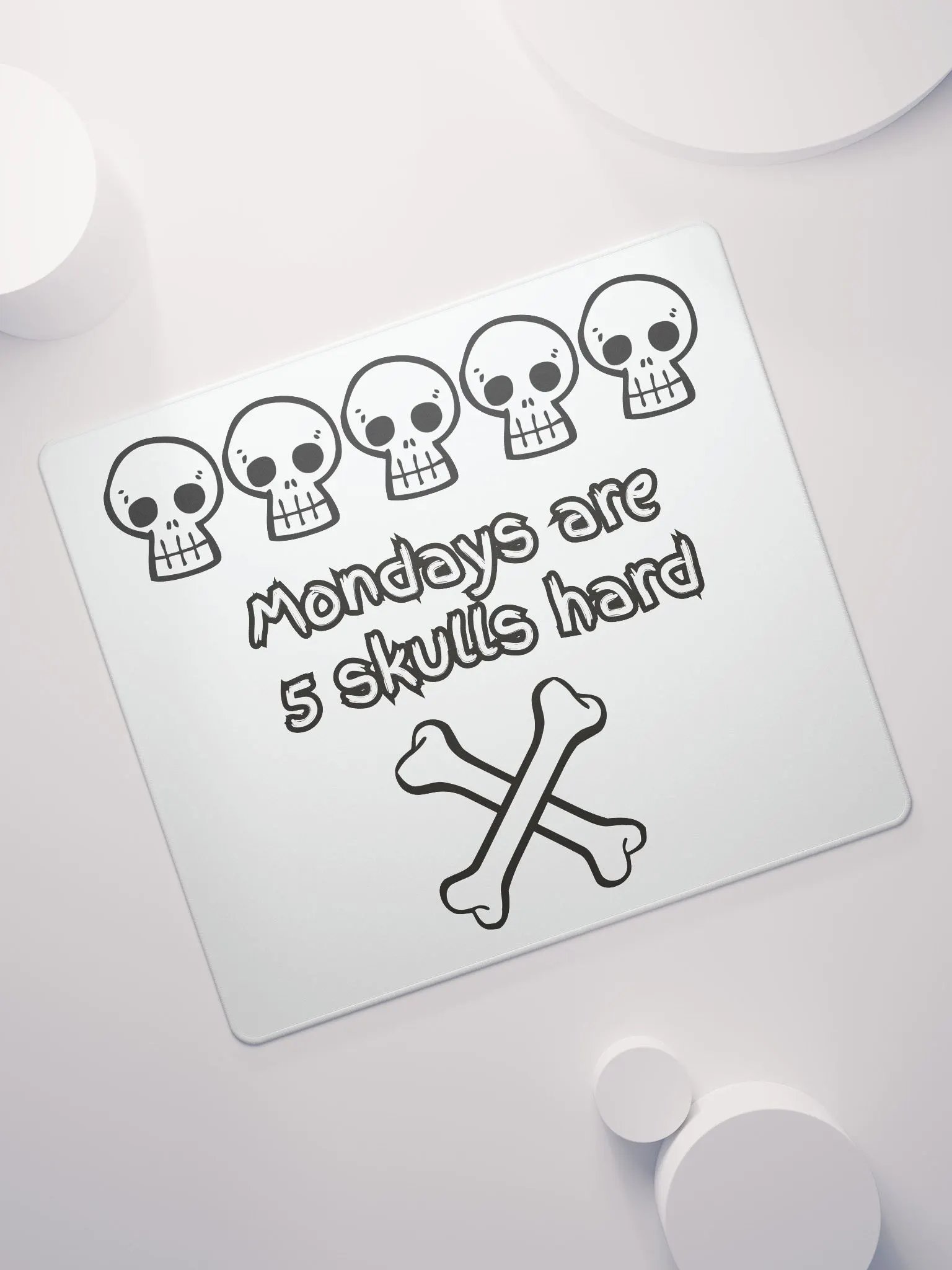5 Skulls Hard Gaming Mouse Pad product image (7)