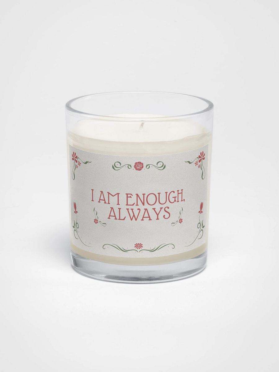 I am enough, always Soy Wax Candle product image (1)