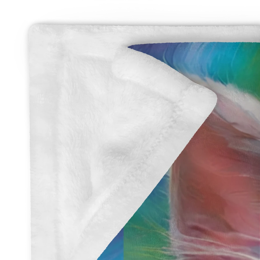 Rainbow Kitten Throw Blanket product image (24)