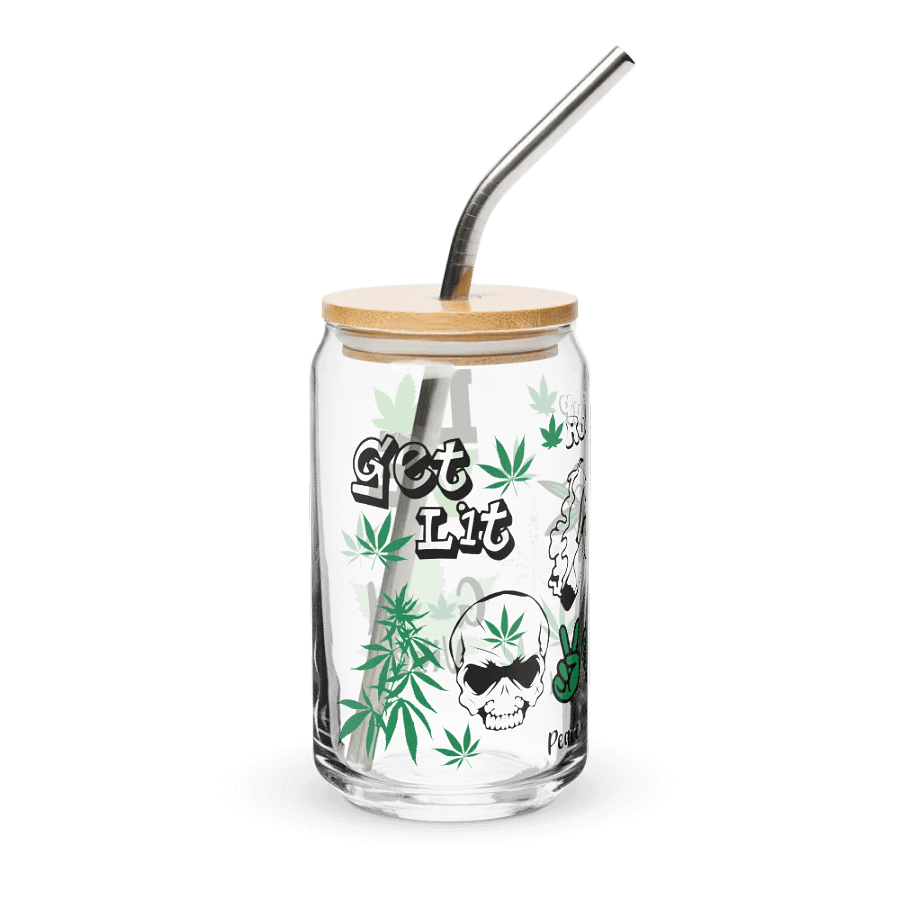 Good Vibes Glass Can: Embrace the Elevated Lifestyle product image (4)