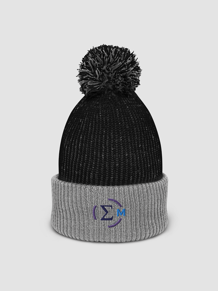 Premium Embroidered PomPom Beanie - Sigma Logo product image (1)