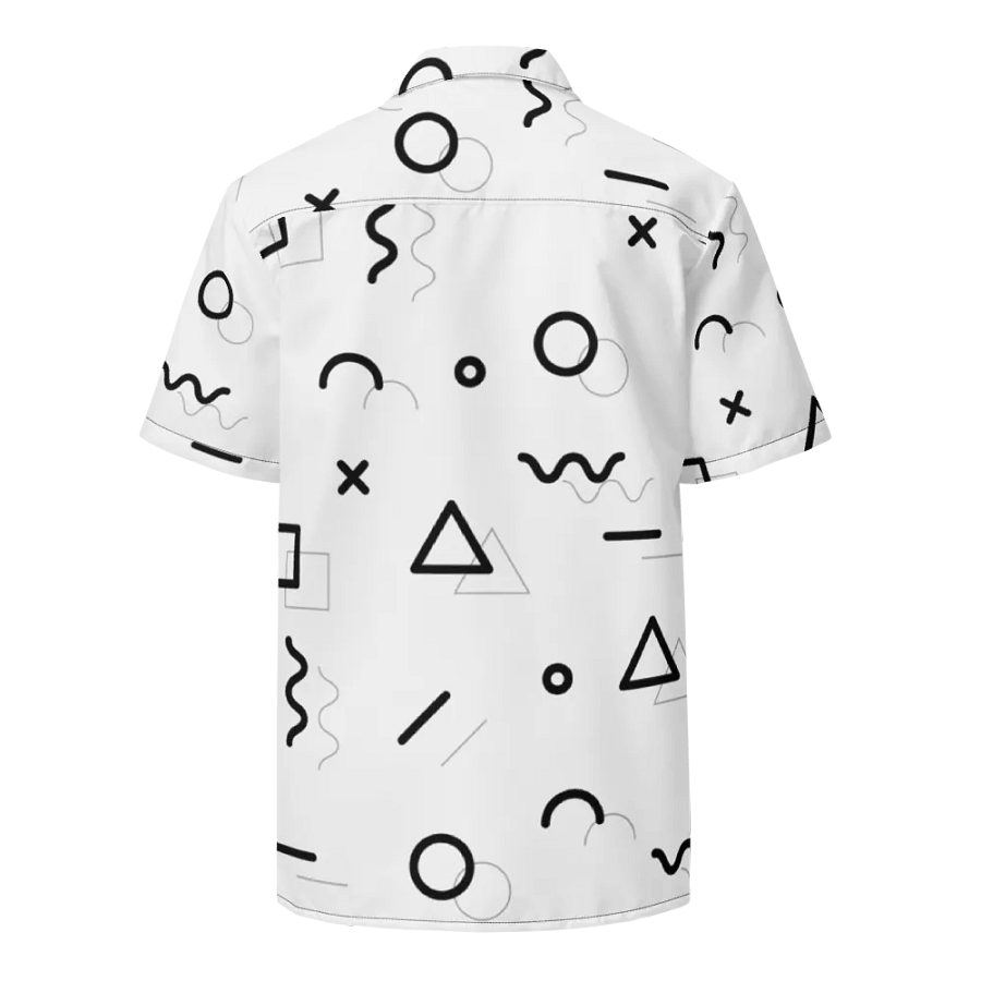 Minimalist Mosaic Breeze Hawaiian Shirt product image (3)