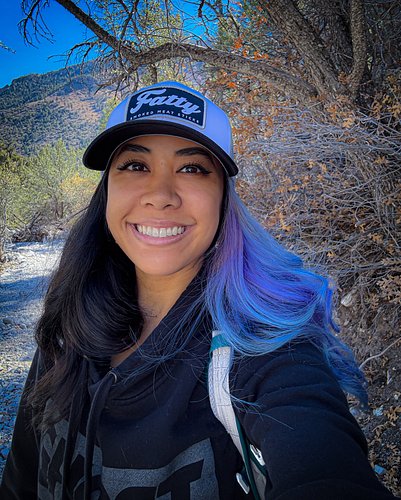 Too blessed 🏔️🖤🐾 Last slide has the happiest pup ever ☺️

Bb girl made me so proud hiking up the mountain with mommy. We went...